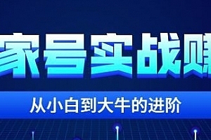 凯哥自媒体·百家号自媒体全套实战赚钱教程,从小白到大牛的进阶